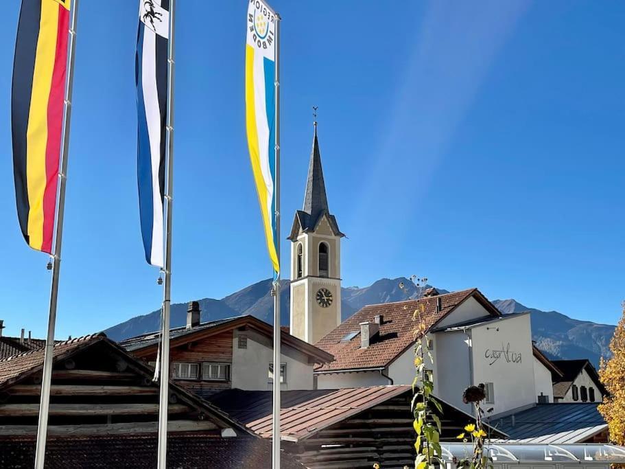 Swiss Chalet Near Flims Trin Экстерьер фото